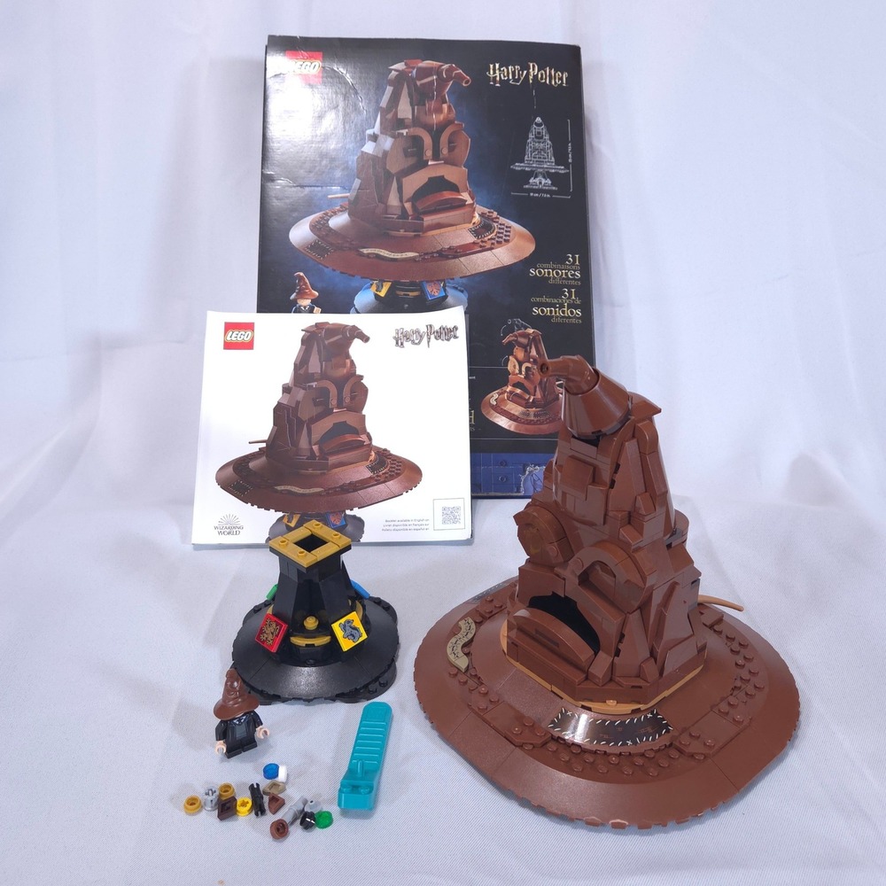 LEGO Harry Potter 76429 Talking Sorting Hat with Voice Effect with Box & manual